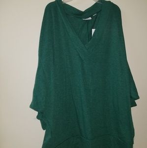 Green Dolman Top